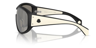 Moncler Thyra Me8016u Unisex Black Shield Sunglasses