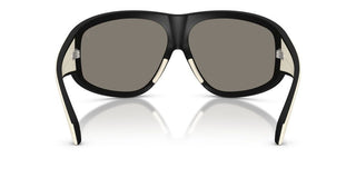 Moncler Thyra Me8016u Unisex Black Shield Sunglasses