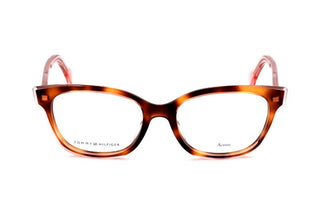 Tommy Hilfiger Th 1439 Women Havana Geometric Eyeglasses