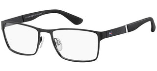 Tommy Hilfiger Th 1543 Men Black Geometric Eyeglasses