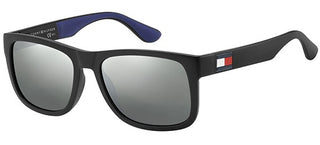 Tommy Hilfiger TH 1556/S men Black Geometric Sunglasses