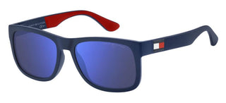 Tommy Hilfiger TH 1556/S men Blue Geometric Sunglasses