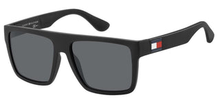 Tommy Hilfiger TH 1605/S men Black Geometric Sunglasses