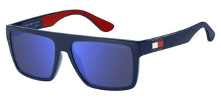 Tommy Hilfiger TH 1605/S men Blue Geometric Sunglasses