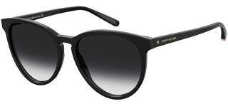 Tommy Hilfiger Th 1724/s Women Black Round Sunglasses