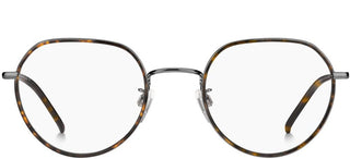 Tommy Hilfiger TH 1736/F men Ruthenium Round Eyeglasses
