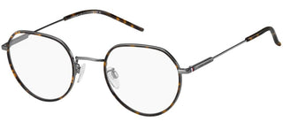 Tommy Hilfiger TH 1736/F men Ruthenium Round Eyeglasses