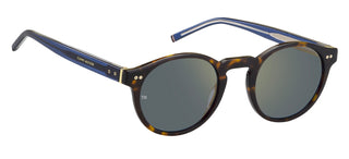 Tommy Hilfiger TH 1795/S men Havana Round Sunglasses