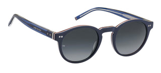 Tommy Hilfiger TH 1795/S men Blue Round Sunglasses