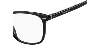 Tommy Hilfiger TH 1814 men Black Geometric Eyeglasses