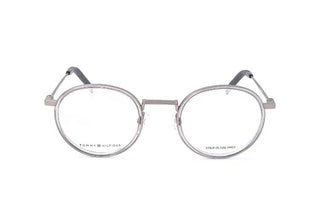Tommy Hilfiger TH 1815 men Grey Round Eyeglasses