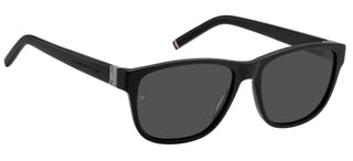 Tommy Hilfiger TH 1871/S men Black Geometric Sunglasses