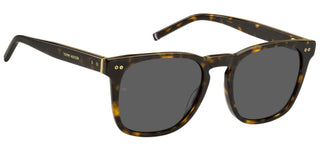 Tommy Hilfiger TH 1887/S men Havana Geometric Sunglasses