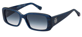 Tommy Hilfiger TH 1966/S women Blue Geometric Sunglasses