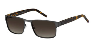 Tommy Hilfiger TH 1974/S men Grey Geometric Sunglasses