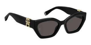 Tommy Hilfiger TH 1979/S women Black Geometric Sunglasses