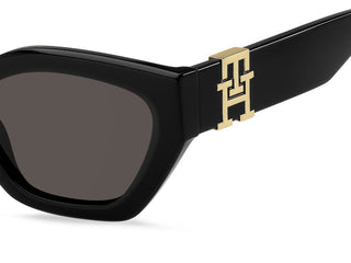 Tommy Hilfiger TH 1979/S women Black Geometric Sunglasses