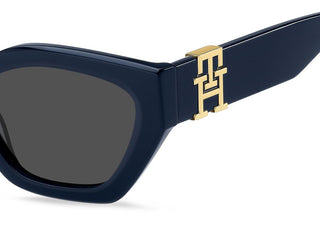 Tommy Hilfiger TH 1979/S women Blue Geometric Sunglasses