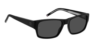 Tommy Hilfiger TH 2017/S men Black Geometric Sunglasses