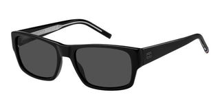 Tommy Hilfiger TH 2017/S men Black Geometric Sunglasses