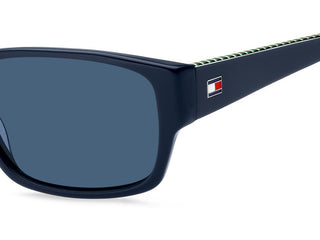 Tommy Hilfiger TH 2017/S men Blue Geometric Sunglasses