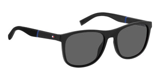 Tommy Hilfiger TH 2042/S men Black Squared Sunglasses