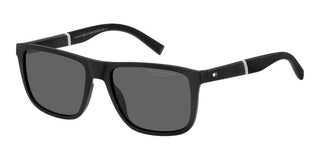 Tommy Hilfiger TH 2043/S men Black Squared Sunglasses