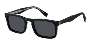 Tommy Hilfiger Th 2068/s Men Black Squared Sunglasses