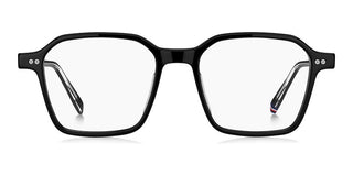 Tommy Hilfiger Th 2071 Men Black Squared Eyeglasses