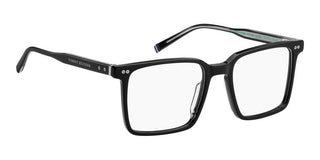 Tommy Hilfiger Th 2072 Men Black Squared Eyeglasses