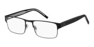 Tommy Hilfiger Th 2074 Men Black Rectangle Eyeglasses