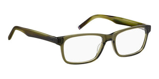 Tommy Hilfiger TH 2076 men Green Rectangle Eyeglasses
