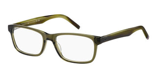 Tommy Hilfiger TH 2076 men Green Rectangle Eyeglasses