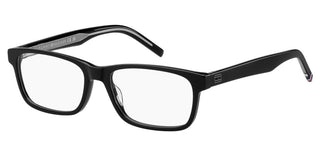 Tommy Hilfiger TH 2076 men Black Rectangle Eyeglasses
