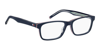Tommy Hilfiger TH 2076 men Blue Rectangle Eyeglasses