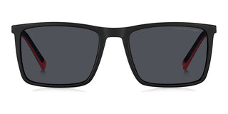 Tommy Hilfiger TH 2077/S men Black Squared Sunglasses