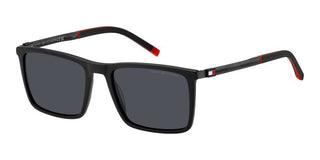 Tommy Hilfiger Th 2077/s Men Black Squared Sunglasses