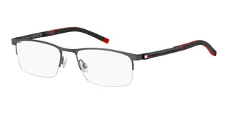 Tommy Hilfiger Th 2079 Men Ruthenium Rectangle Eyeglasses
