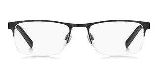 Tommy Hilfiger Th 2083 Men Black Rectangle Eyeglasses