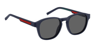 Tommy Hilfiger Th 2085/cs Men Blue Squared Sunglasses