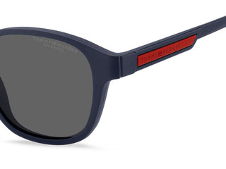 Tommy Hilfiger Th 2085/cs Men Blue Squared Sunglasses