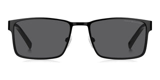 Tommy Hilfiger TH 2087/S men Black Rectangle Sunglasses
