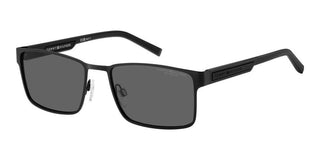 Tommy Hilfiger Th 2087/s Men Black Rectangle Sunglasses