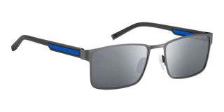 Tommy Hilfiger Th 2087/s Men Ruthenium Rectangle Sunglasses