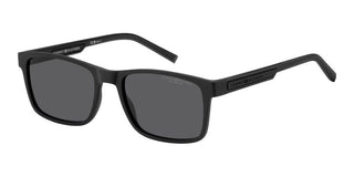 Tommy Hilfiger TH 2089/S men Black Rectangle Sunglasses