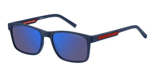 Tommy Hilfiger Th 2089/s Men Blue Rectangle Sunglasses