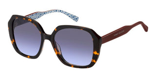 Tommy Hilfiger Th 2105/s Women Havana Squared Sunglasses