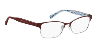 Tommy Hilfiger Th 2107 Women Ruthenium Rectangle Eyeglasses