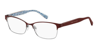 Tommy Hilfiger Th 2107 Women Ruthenium Rectangle Eyeglasses
