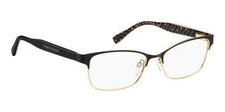 Tommy Hilfiger Th 2107 Women Black Rectangle Eyeglasses